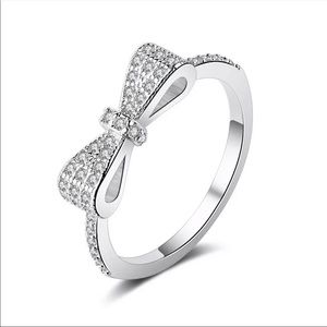 💐New Ribbon ring or bow tie ring in size 6,…